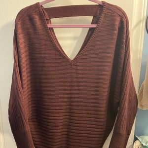 Brown Oversized Sweater